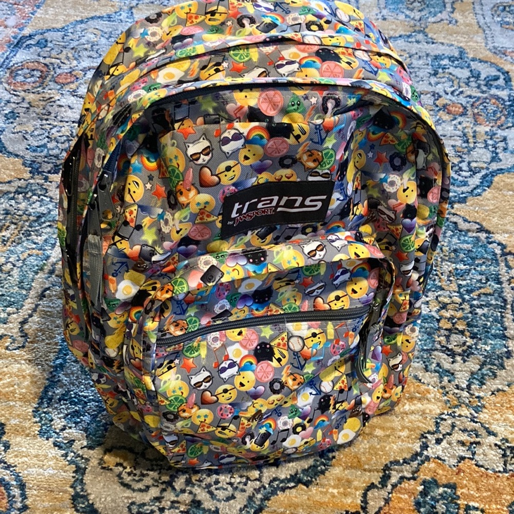 Jansport Trans Emoji Large Backpack 17 inch Supermax